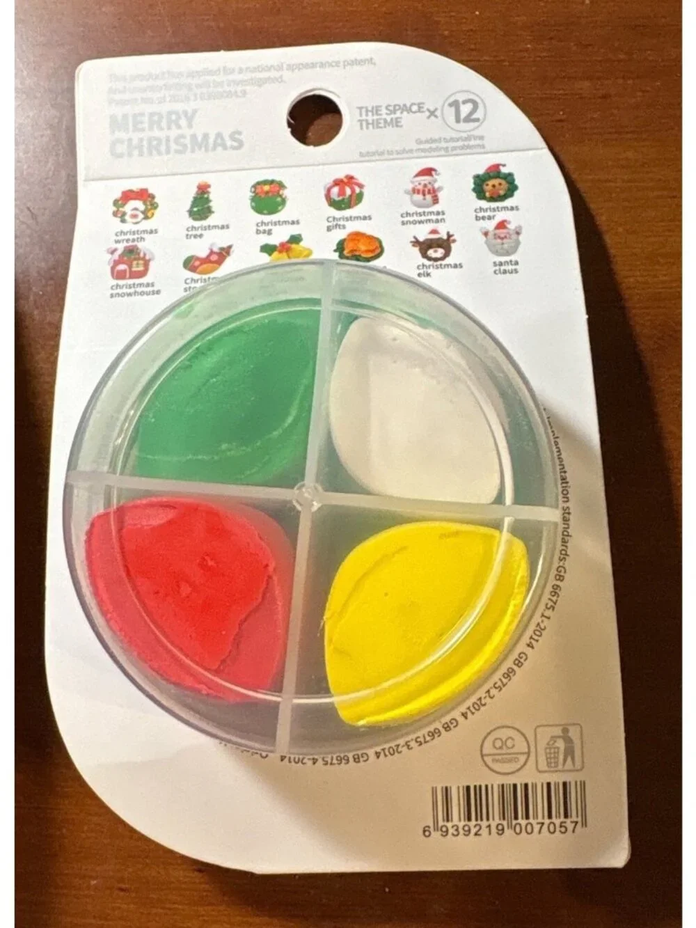 Merry Christmas Air Dry Clay 2 Set For Kids 5+ Years Christmas Snowhouse & Gifts